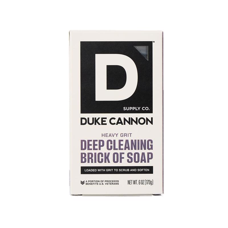 Duke Cannon Heavy Grit Mandarin and Mint Scent Bar Soap 6 oz 1 pk