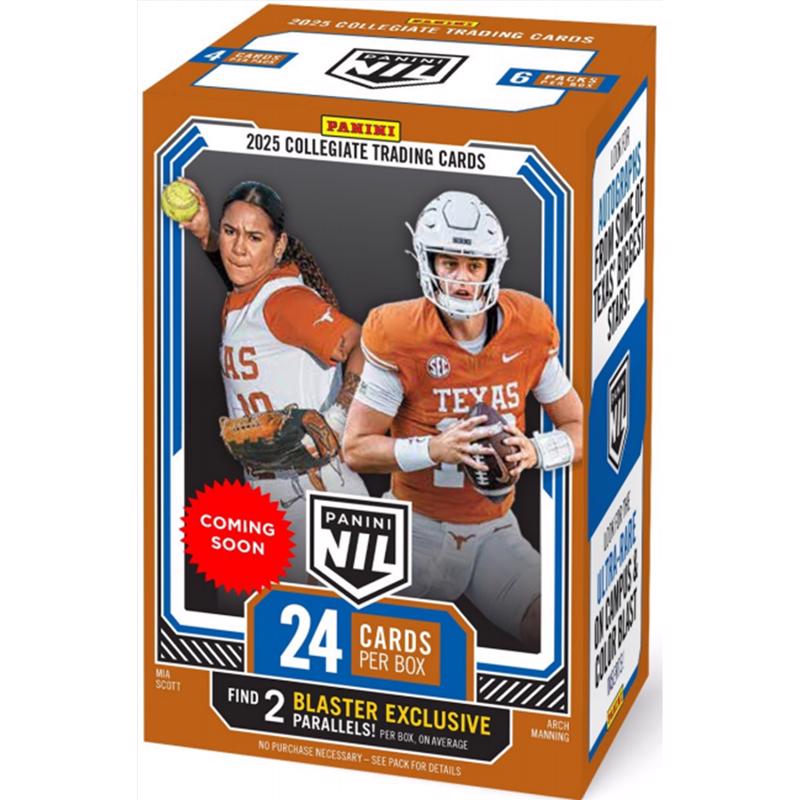 Panini Texas Longhorns NIL Football Blaster Box Trading Cards
