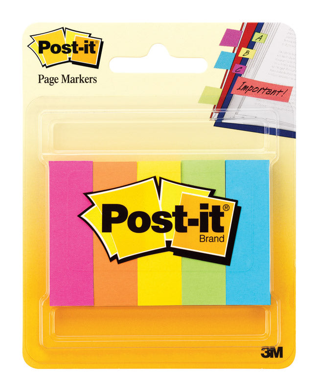 PAGE MARKERS 5PAD .5X2