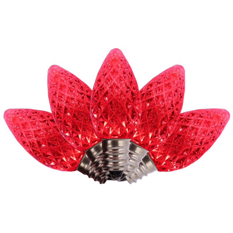 LED C7 SMD BULB RED BX25